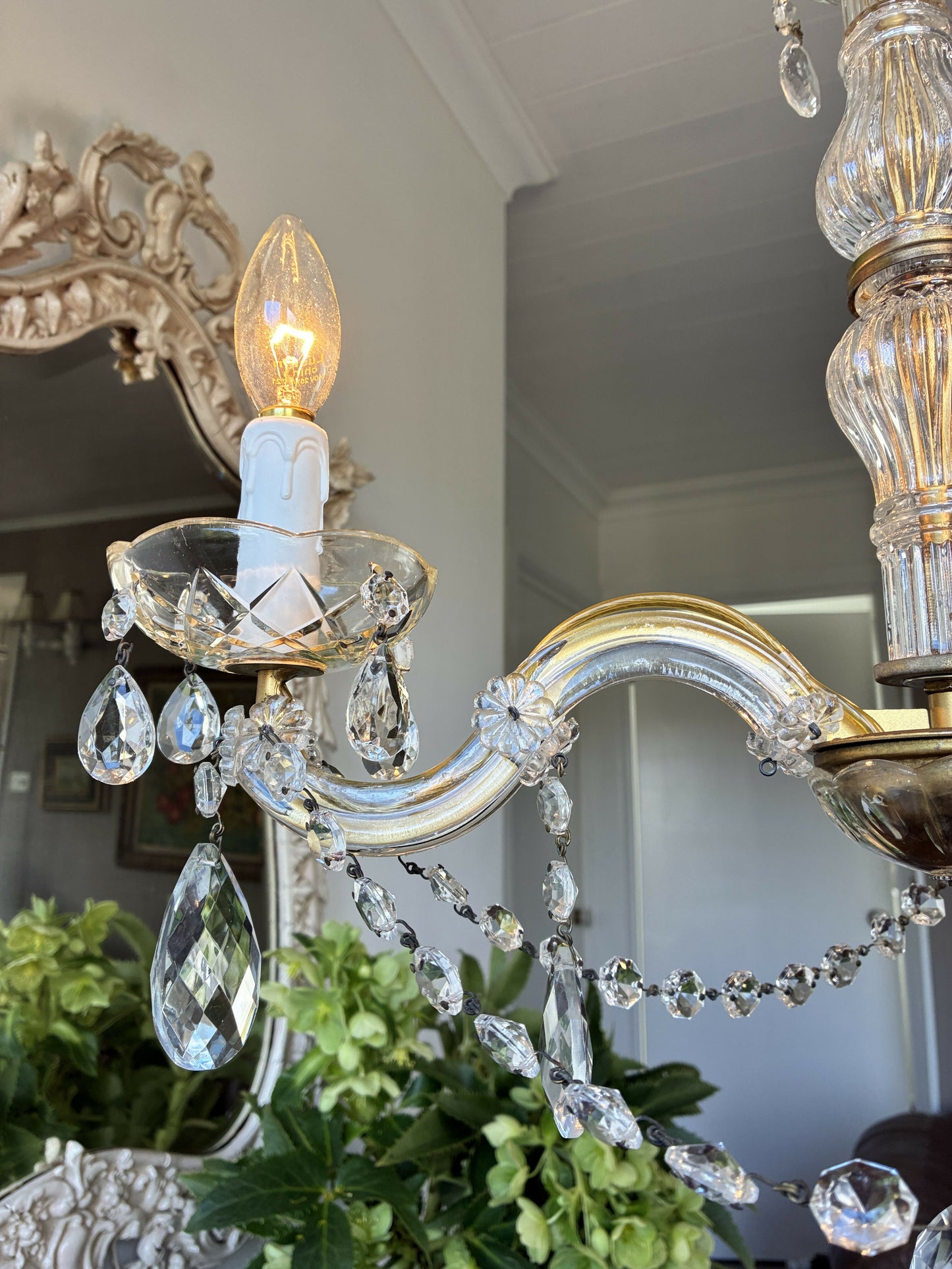 Three Arm Marie Therese Chandelier