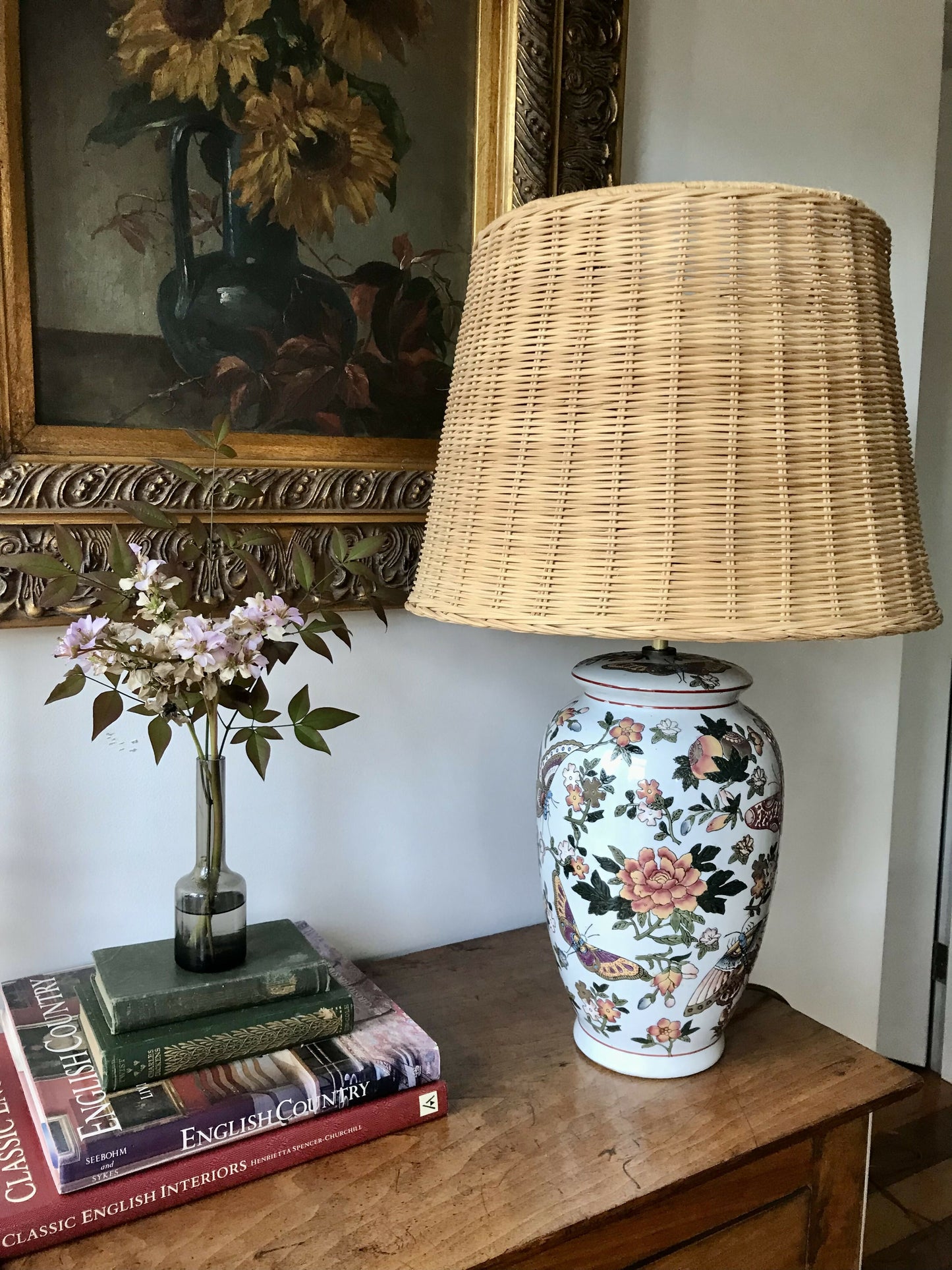 Chinoiserie Lamp and Shade