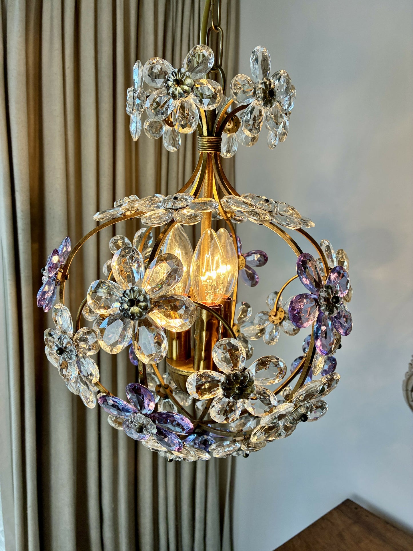 Maison Bagues Floral Chandelier