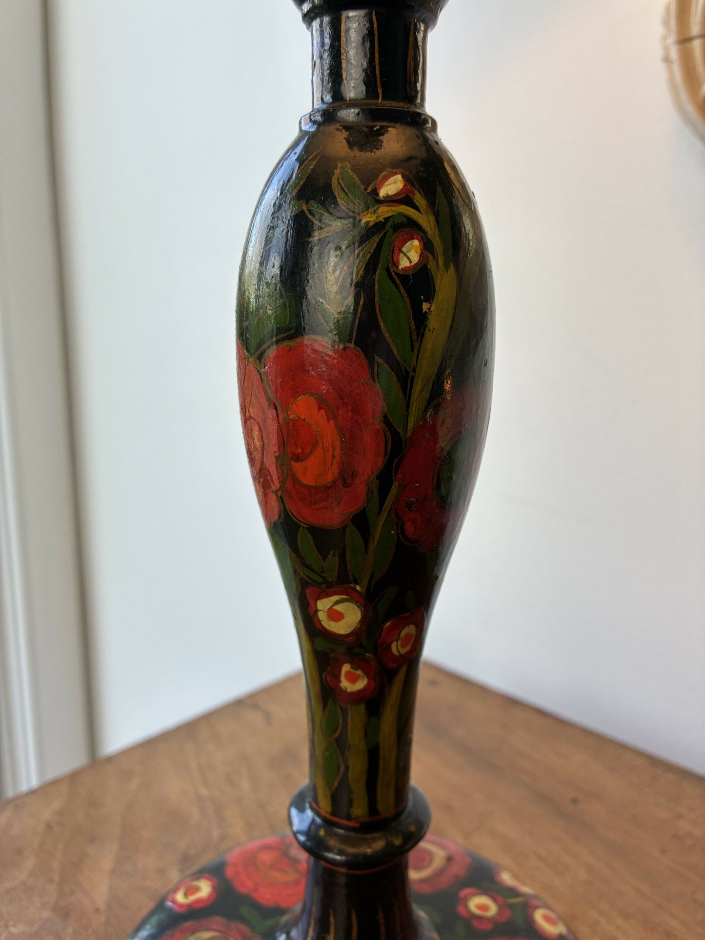 Kashmiri Laquerware Lamp Base