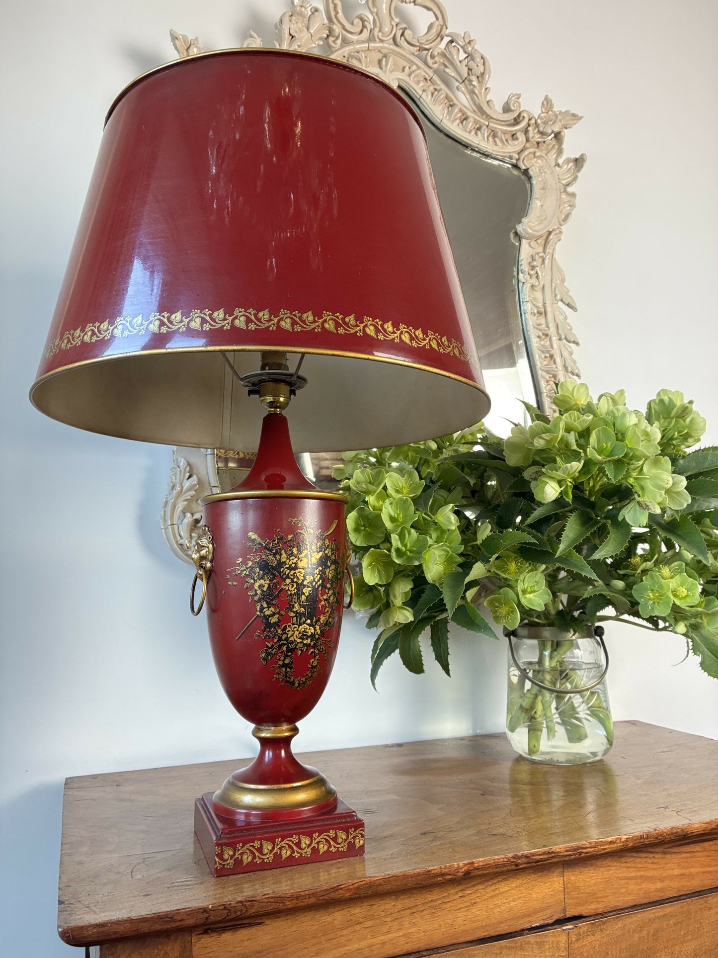 Italian Toleware Lamp