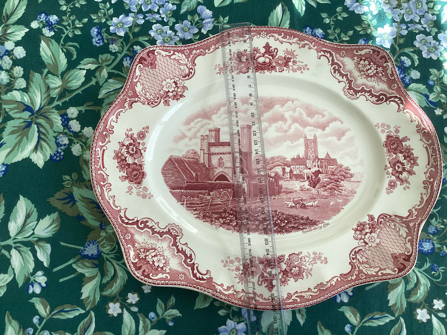 Johnson Bros “ Old English Castles” serving platter medium size
