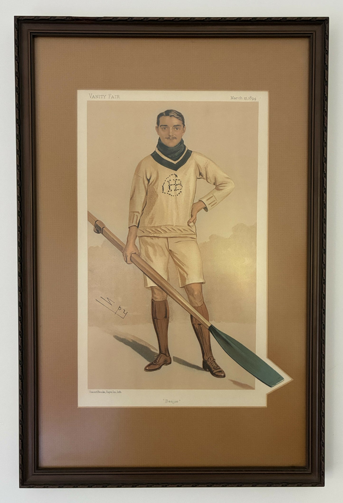 Vanity Fair Lithograph “Benjie”