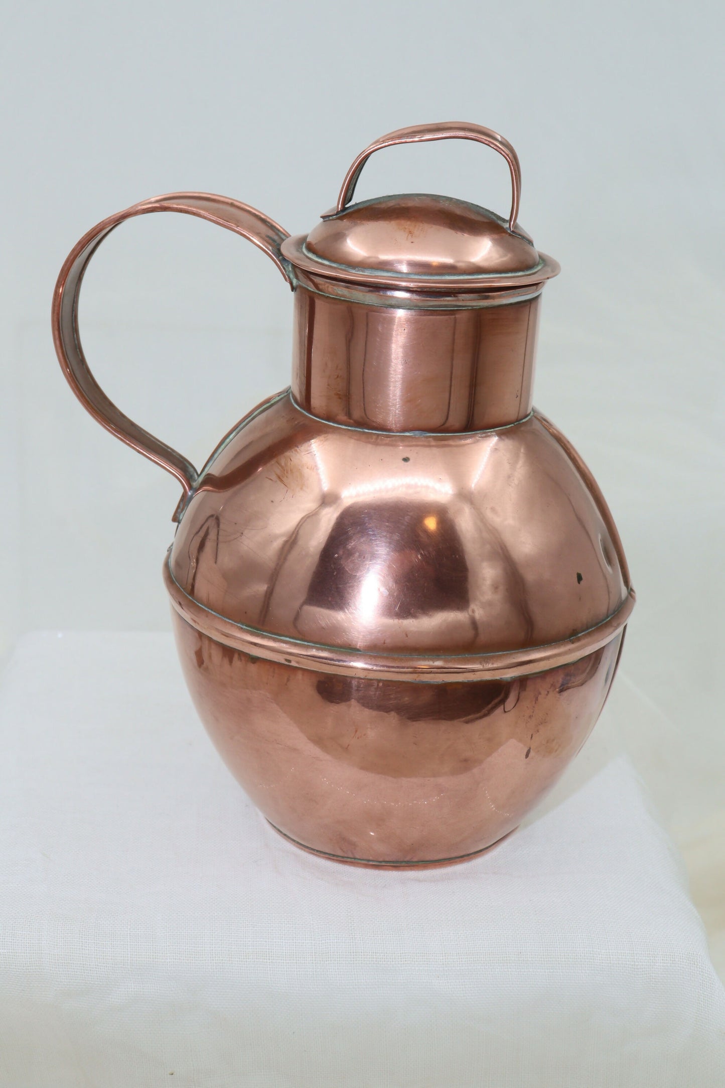 Guernsey copper milk or cream jug