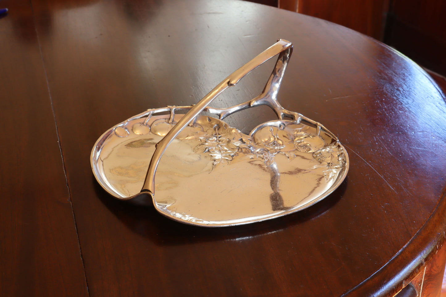 Silver plated Art Nouveau serving tray by Kayser of Germany