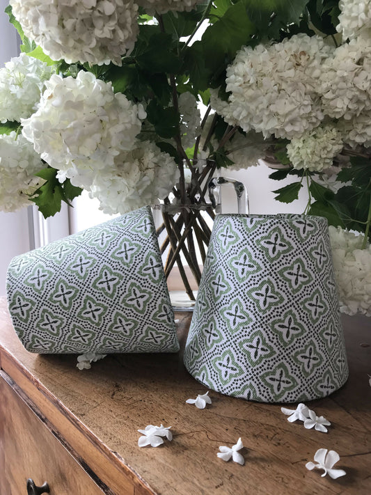 Geometric Candle clip sconce Shade