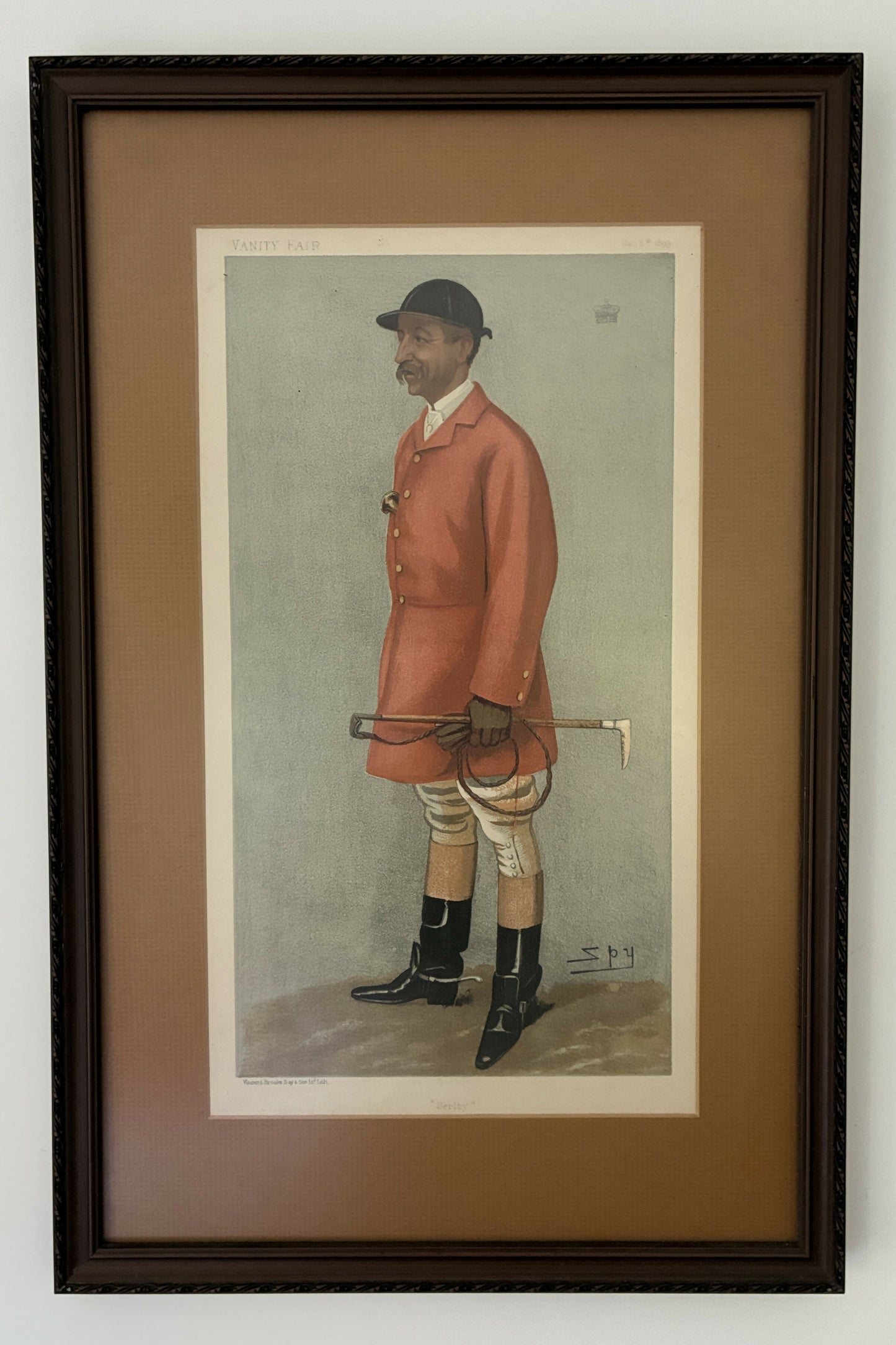 Vanity Fair Lithograph “Serlby”