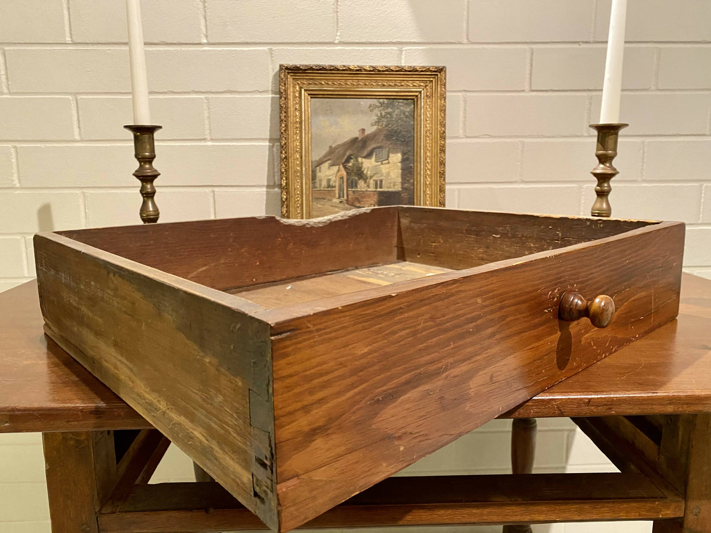 19th century fruitwood table