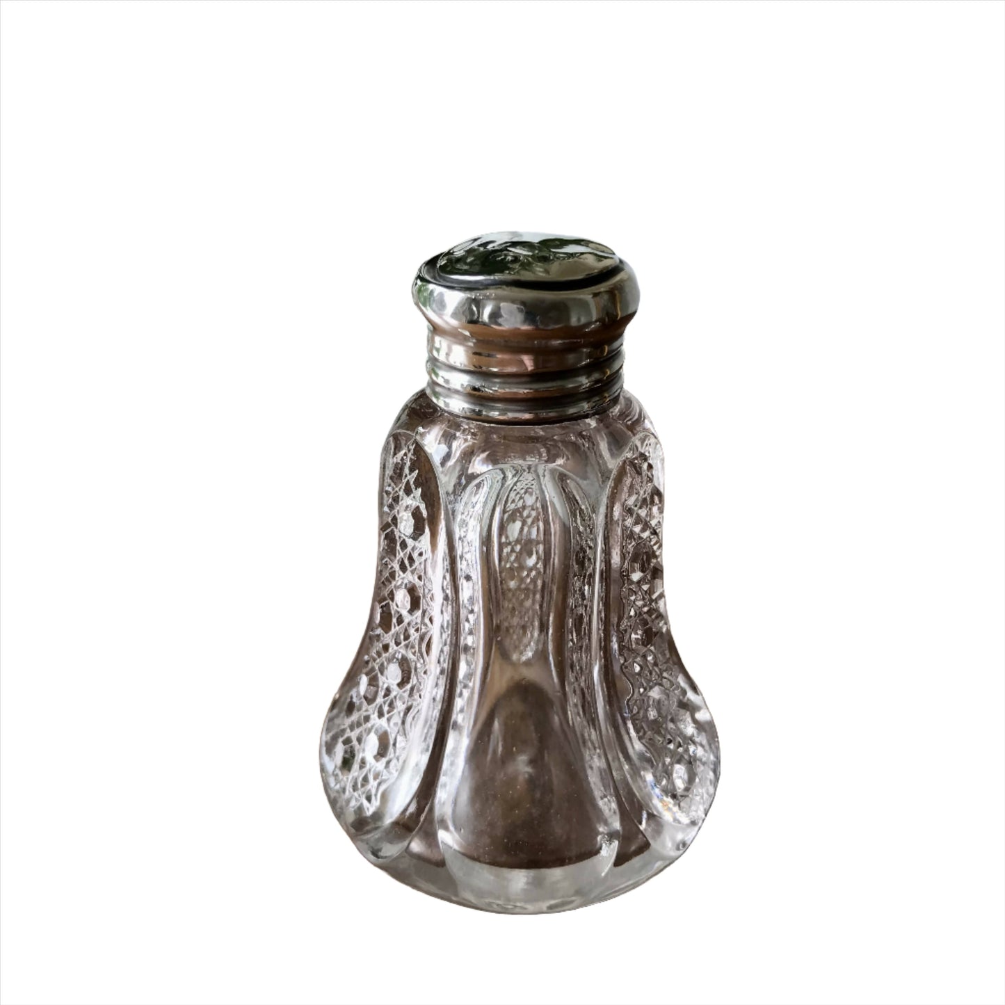 Silver topped Scent Bottle