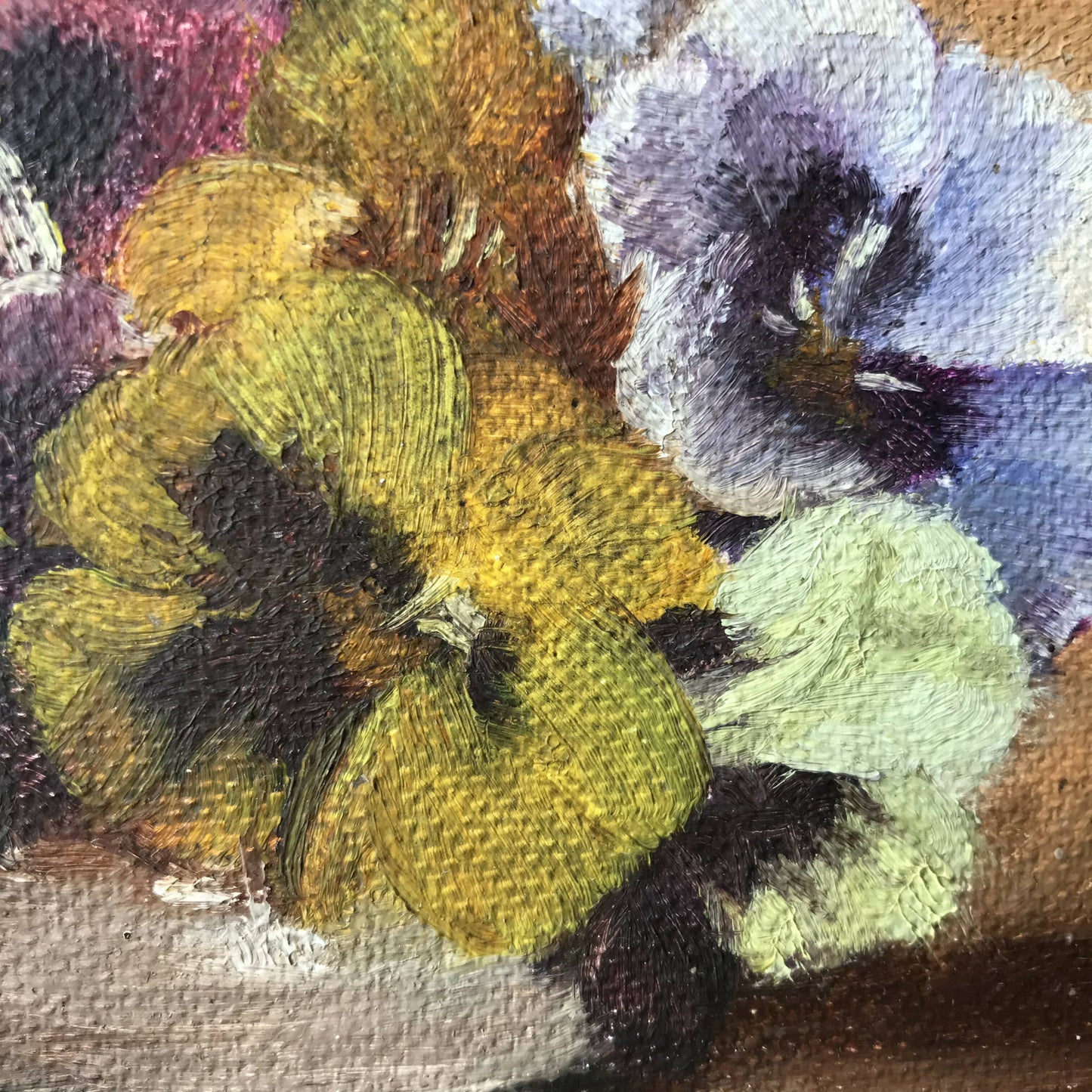 Pansies Still life