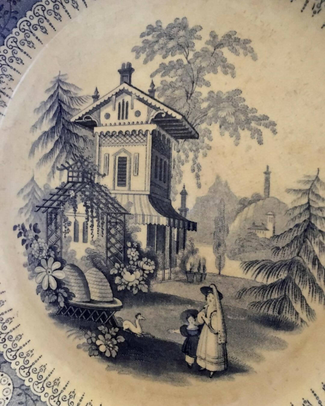 19th century china plates