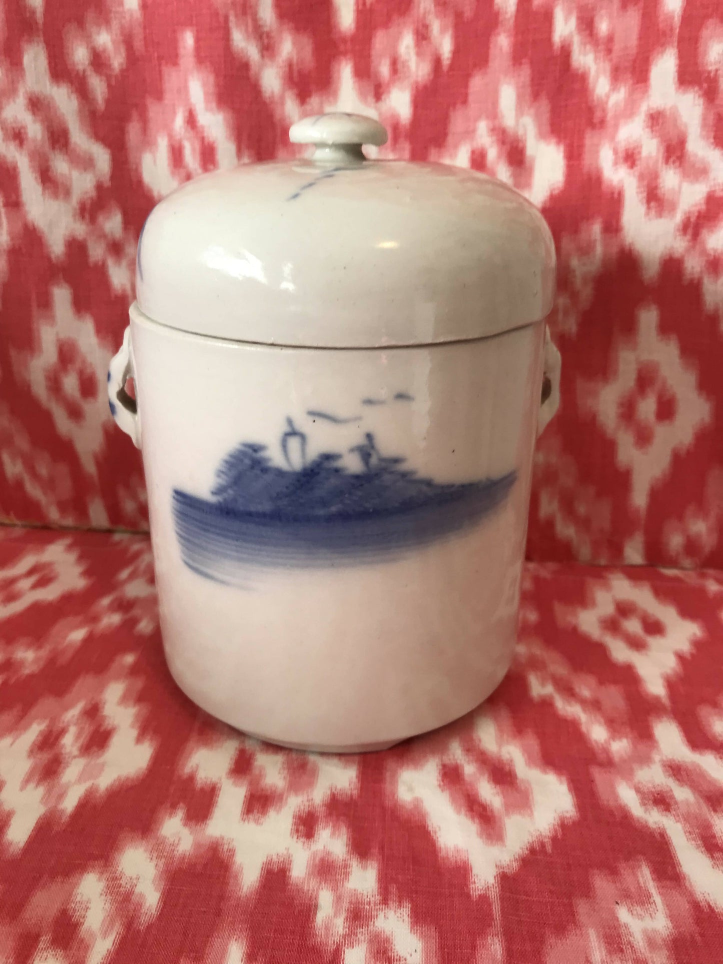 Chinese Double Lidded Tea Caddy