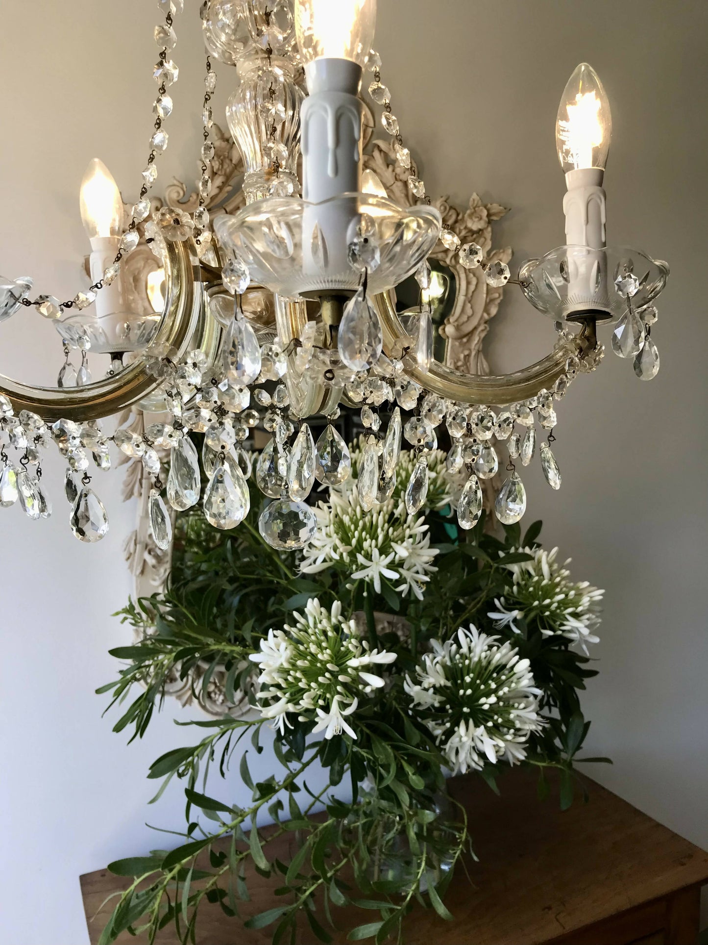 5 light Marie Therese Chandelier