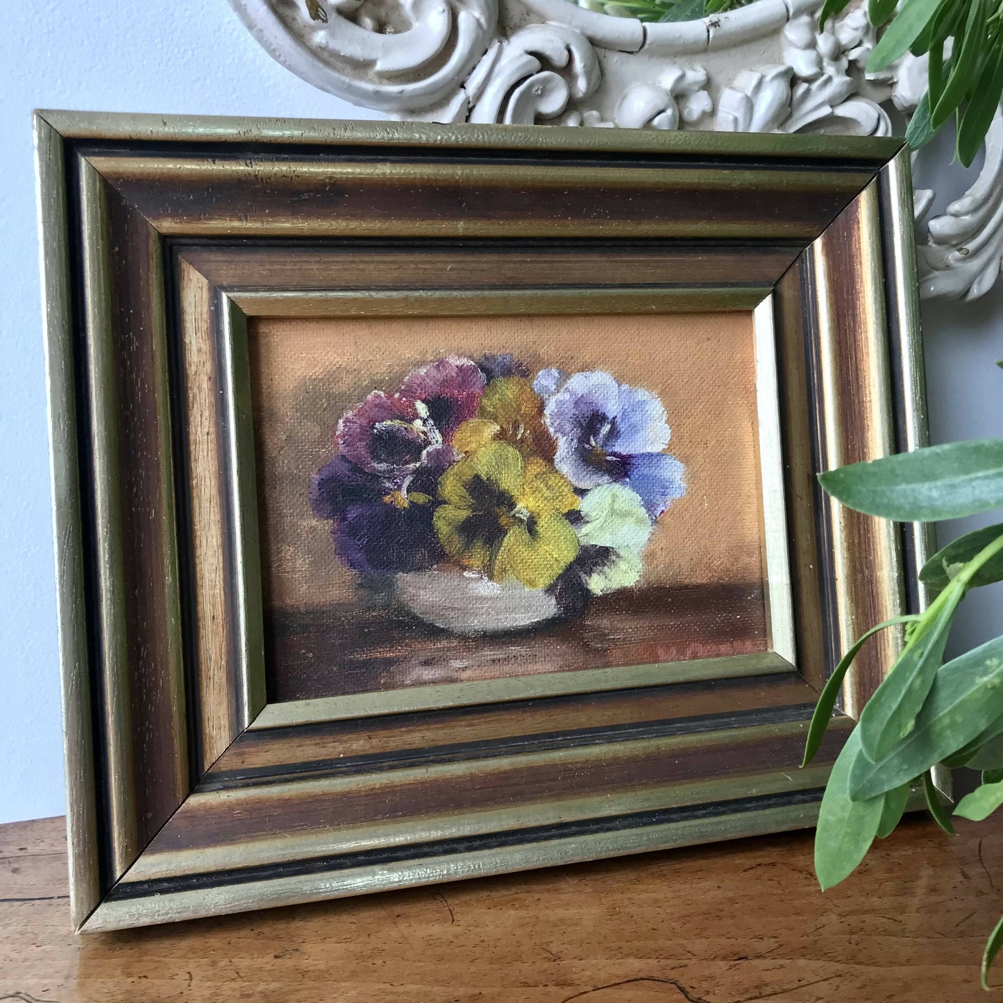 Pansies Still life