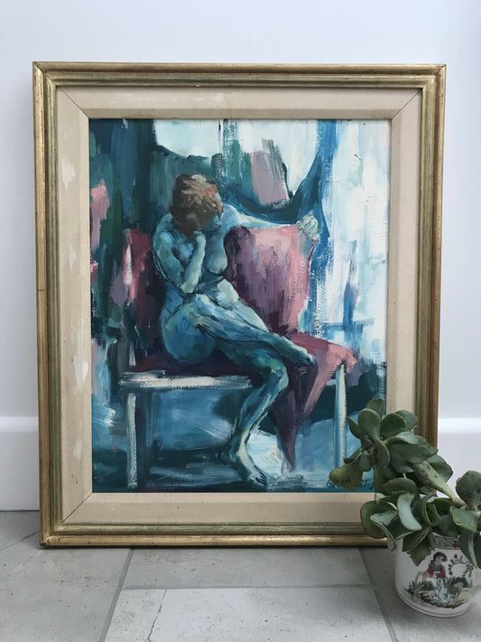 Seated Nude by Rose West