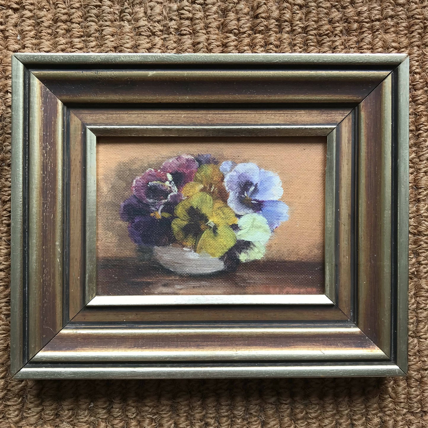 Pansies Still life