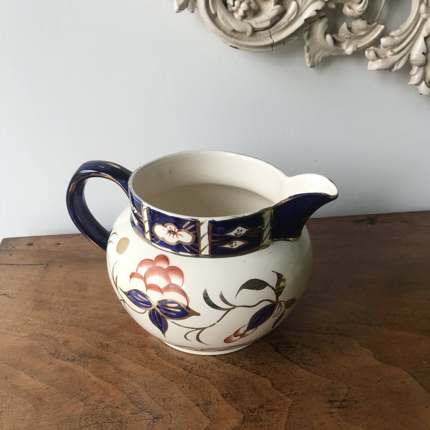 Squat Imari Jug