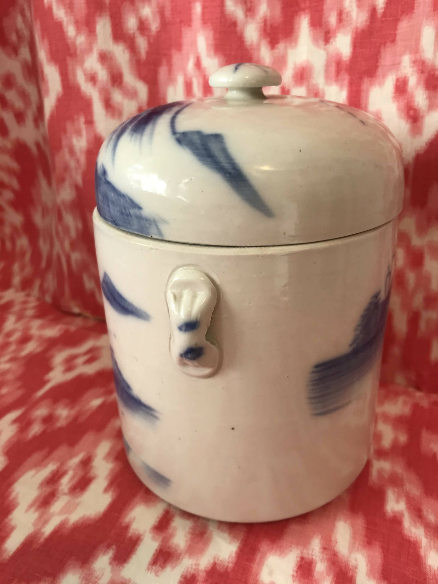 Chinese Double Lidded Tea Caddy