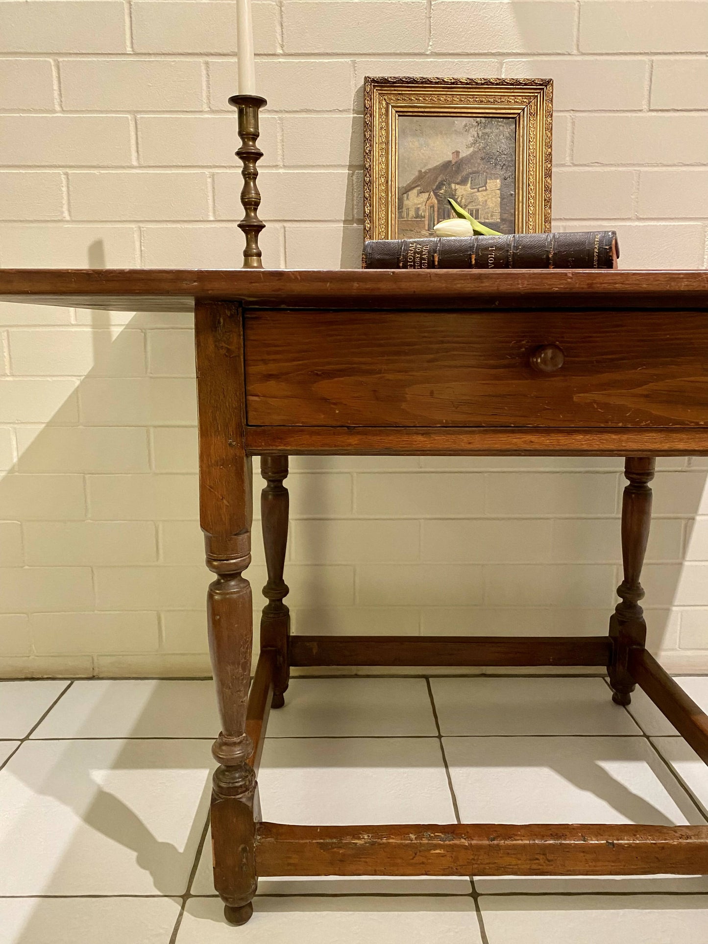 19th century fruitwood table