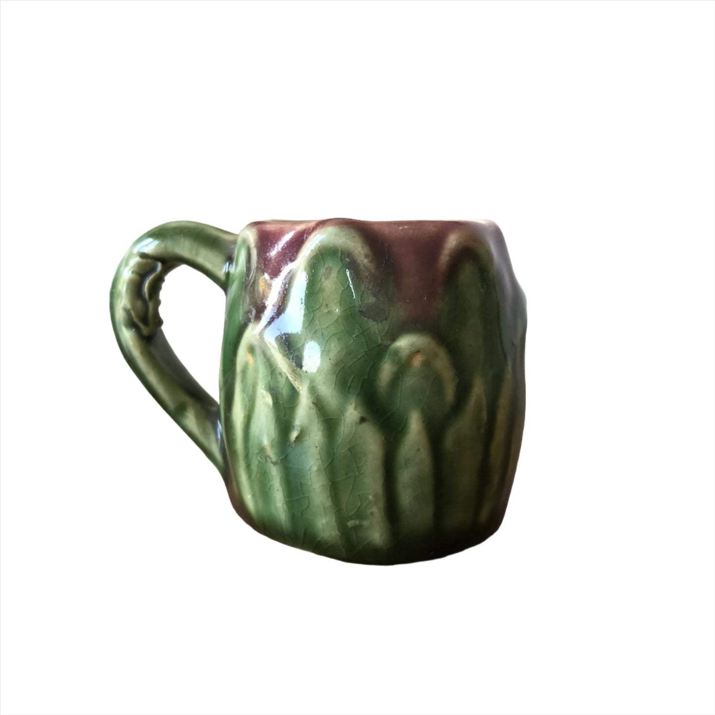 Miniature Majolica Mug