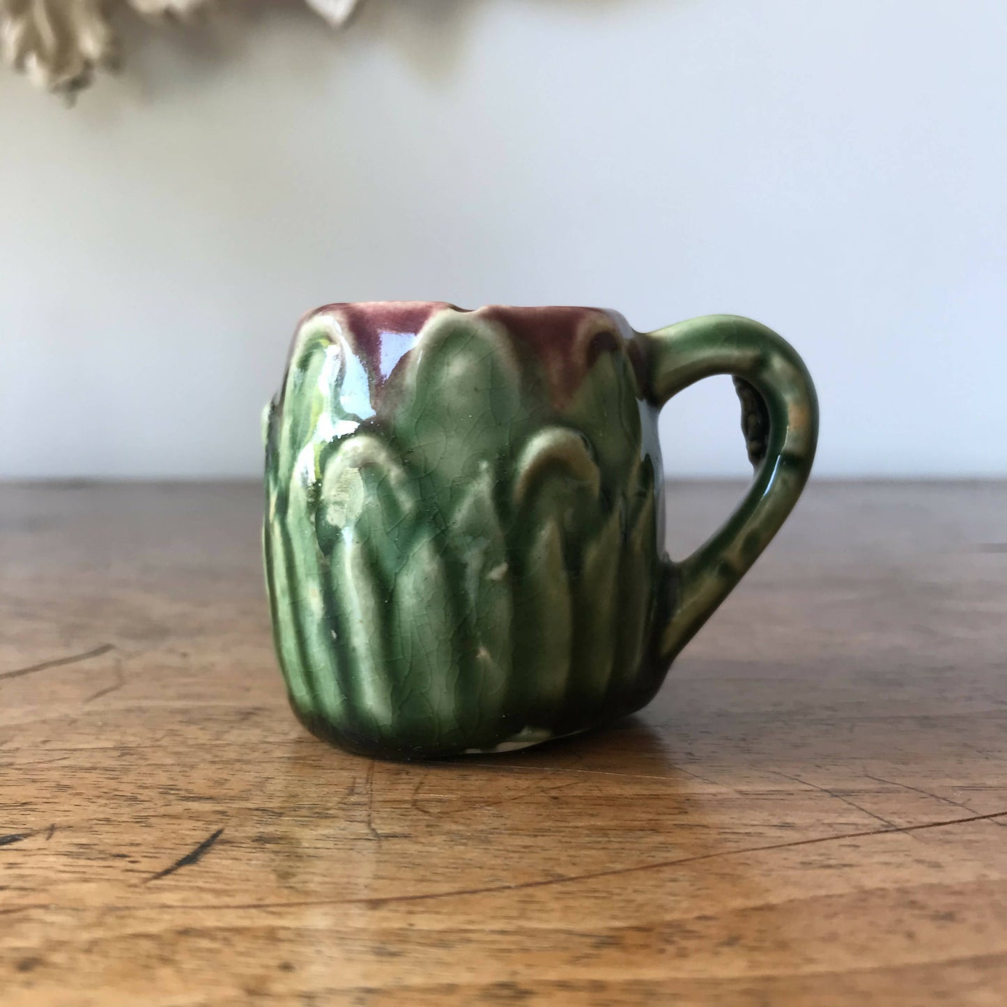 Miniature Majolica Mug