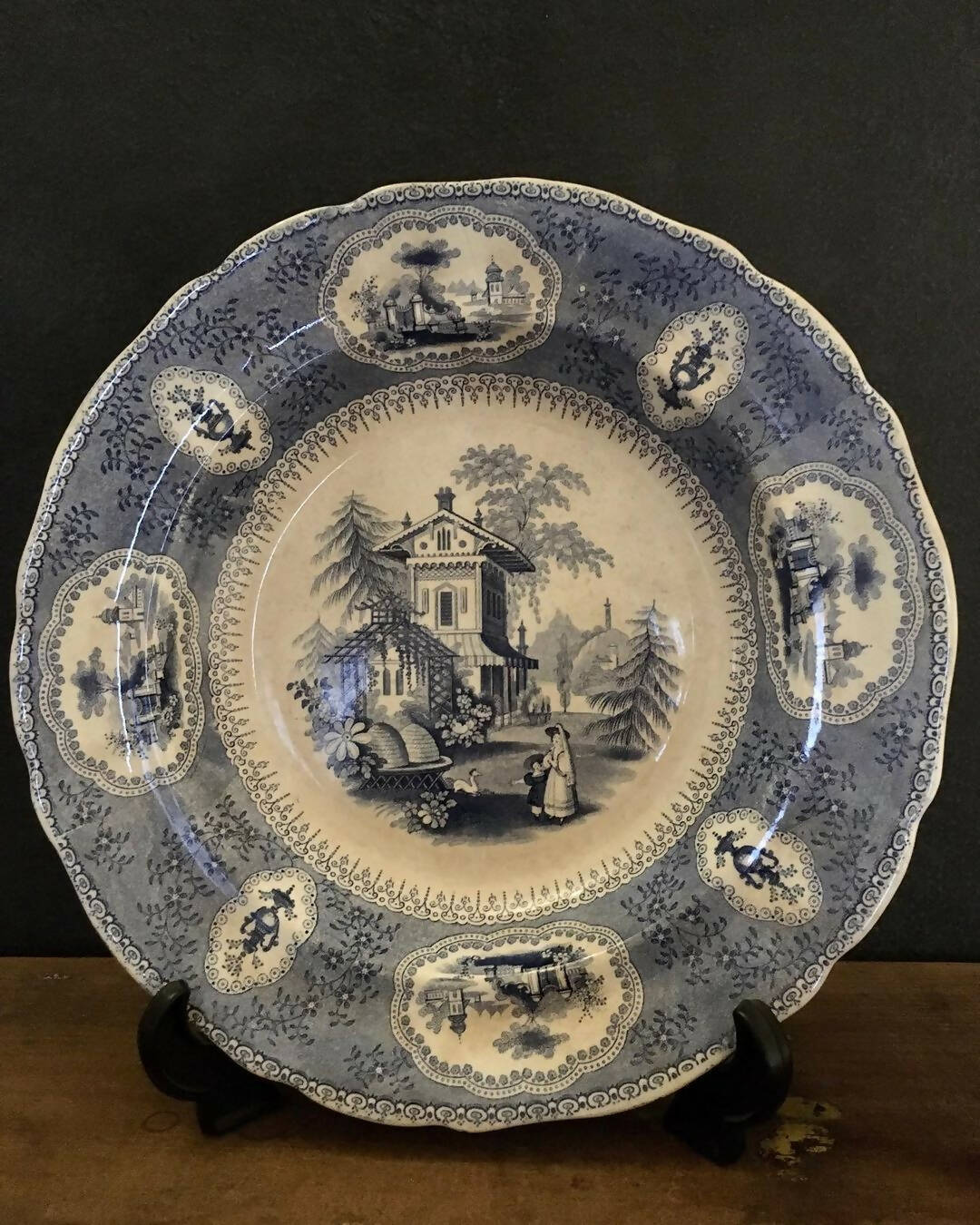 19th century china plates