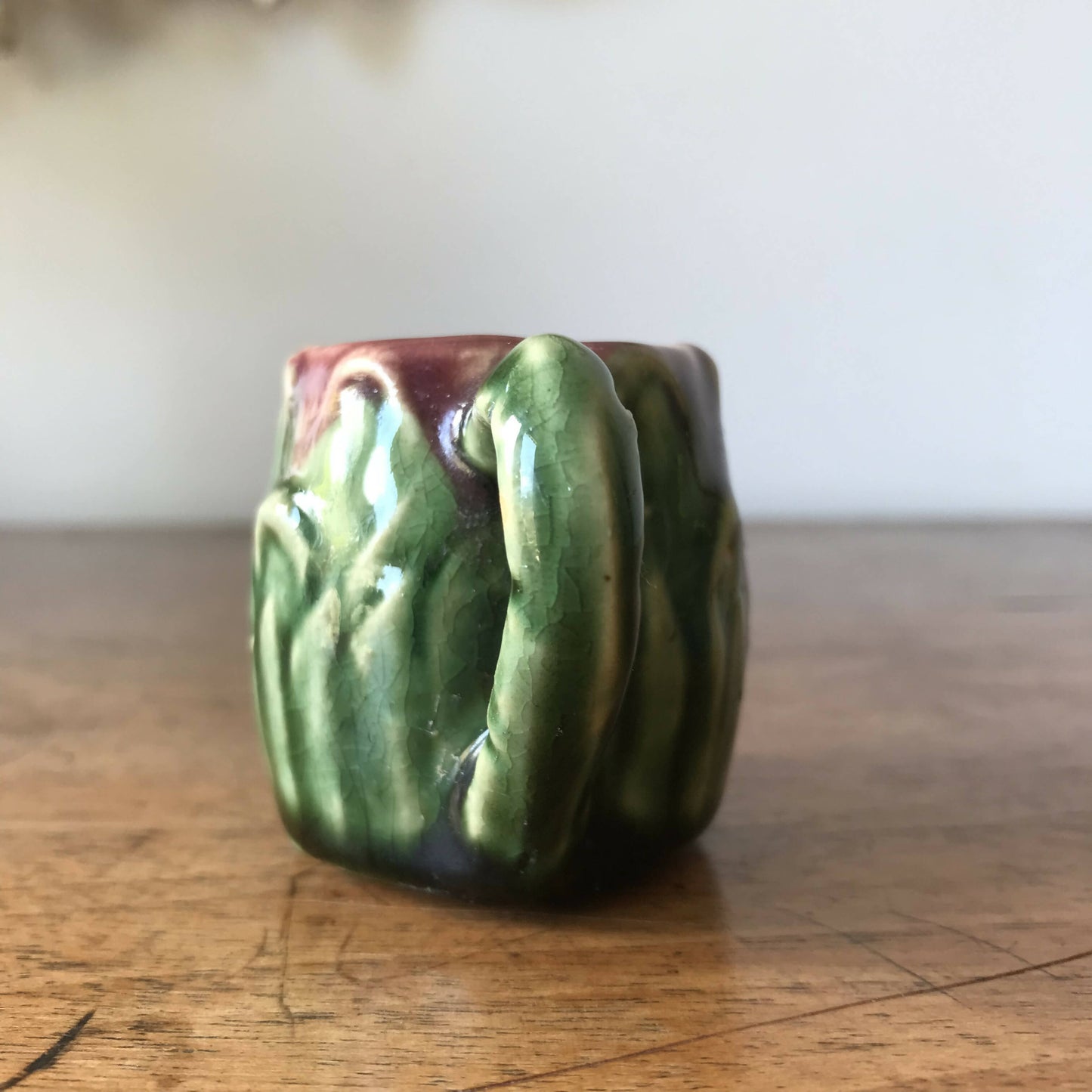 Miniature Majolica Mug