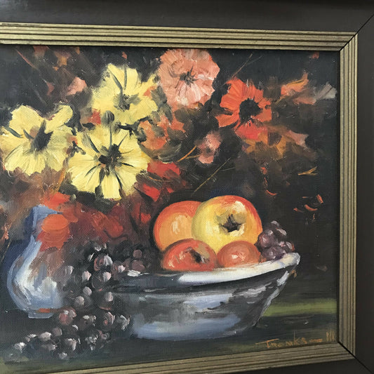 Fruit and Flowers Still Life